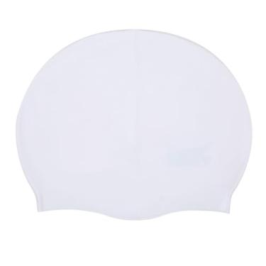 Imagem de Touca de natação para homens e mulheres, confortável, durável, para treinamento, fitness, natação