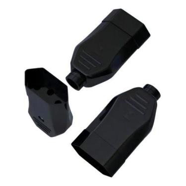 Imagem de Plugue Fêmea Nbr14136 10a 2p+t - Casa Das Tomadas