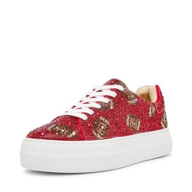 Imagem de Betsey Johnson Tênis feminino Sidney, Futebol vermelho, 36 BR