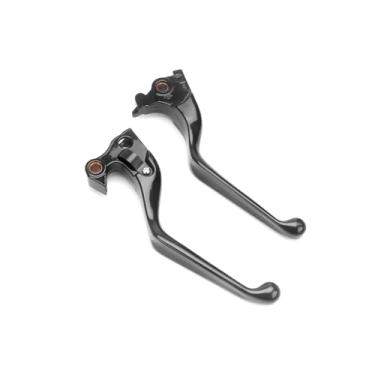 Imagem de GZDLMoto Alavancas de freio de motocicleta Alavancas de embreagem para Harley XL883 Sportster 883 XL1200 Kit de nível de controle manual Peças de reposição de motocicleta (preto, 2014-2023)