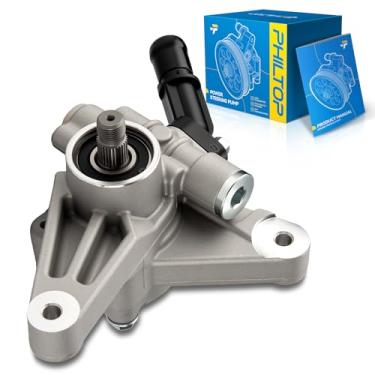 Imagem de PHILTOP Bomba de direção hidráulica 215494, adequada para 2008-2012 Accord 3.5L, 2009-2011 Pilot, 2010-2011 Accord Crosstour, Crosstour 3.5L 2012, substitui OE 215494, 56110R70A11, 5611, 5611 10R70
