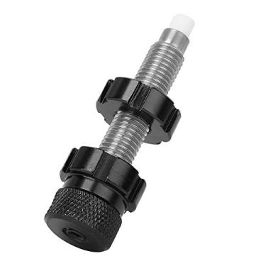 Imagem de KIMISS Almofadas Laterais de Recurvo de Liga de Alumínio Com Parafuso de êmbolo na Almofada de Botão de Pressão de Descanso de Seta - Acessório Ajustável para Desempenho Aprimorado de Tiro Com (Preto)