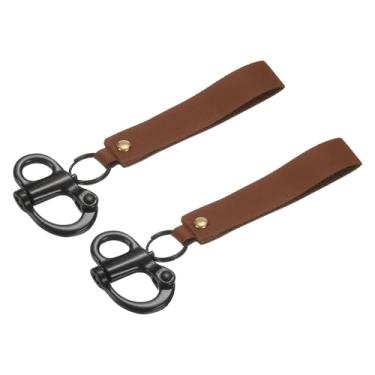 Imagem de PATIKIL Grilhões de liberação rápida de 5 cm, aço inoxidável 316 fixo, manilha de pressão, conector de vela de barco para acampamento ao ar livre, navios náuticos, içamento industrial, correntes para