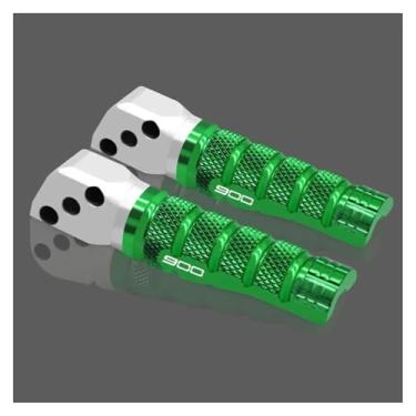 Imagem de Anti-derrapante Apoio para os pés traseiro footpeg para z900 z900rs z650 2017-22 23 2024 pedais de pé do passageiro z900 z900rs z650(Green 900)