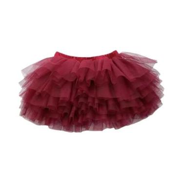 Imagem de Saia Tutu Preta para Meninas - Vestido de Baile de Princesa em Tule, 1