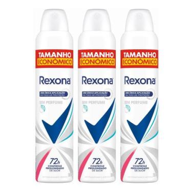 Imagem de Kit C/3 Desodorante Rexona Sem Perfume 200ml