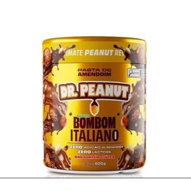Imagem de Pasta de Amendoim Dr. Peanut 600g - Zero Lactose e Zero Açúcar, BOMBOM