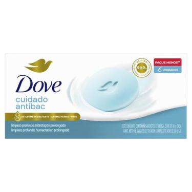 Imagem de Kit Sabonete Barra Dove Cuida e Protege com 6 Unidades