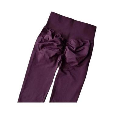 Imagem de Calças De Yoga Femininas De Cintura Alta Com Controle De Abdômen, Legg