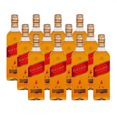 Imagem de Whisky Escocês Johnnie Walker Red Label 750ml Caixa com 12 unidades