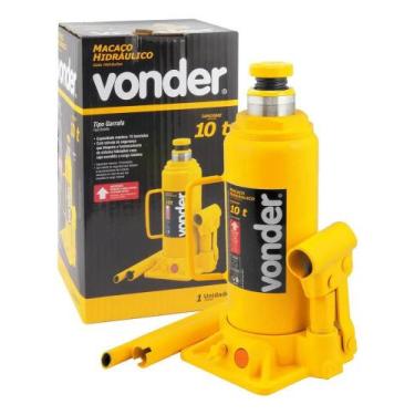 Imagem de Macaco Hidráulico Tipo Garrafa 10 Toneladas Vonder Cor Amare - Congrat