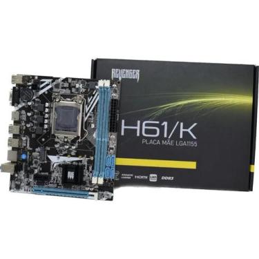 Imagem de Placa Mãe Intel I3 I5 I I7 Hdmi/vga/ddr3 Socket 1155 Kp-h61k - Congrat