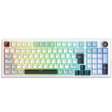 Imagem de Teclado Mecânico Gamer SuperFrame Phantom RGB Switch KTT WineRed Linea