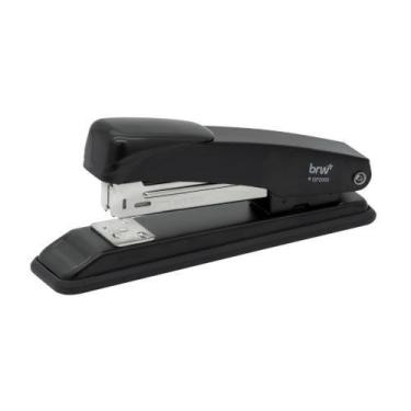 Imagem de Grampeador De Metal 14 Cm Para 20 Folhas Preto - Brw