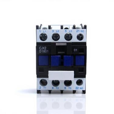 Imagem de Contator Tripolar CJX2 1801 18A 3p + 1nf 24V - HS Automação