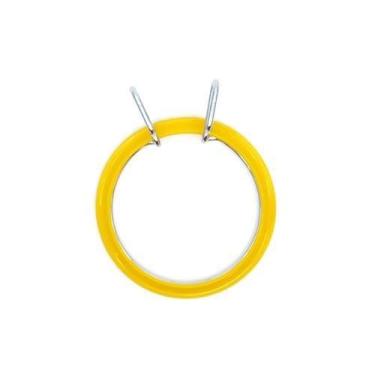 Imagem de Bastidor de Metal com Regulador para Bordado - Nurge, 5,8CM - AMARELO