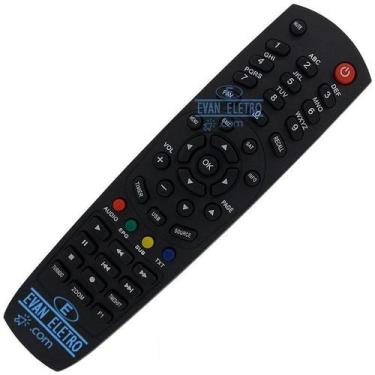 Imagem de Controle Remoto Para Receptor Phantom Ultra HD TV / Ultra HC TV