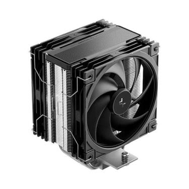 Imagem de Cooler De CPU ARGB PWM DEEPCOOL AG400 Com 4 Tubos De Calor E Radiador 