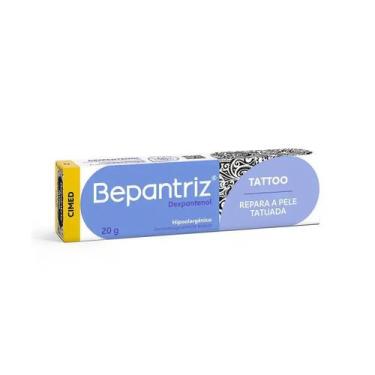 Imagem de Creme Bepantriz Tattoo 20g Pomada Cicatrizante Original - Cimed
