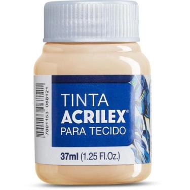 Imagem de Tinta para Tecido Fosca 37ML Amarelo Pessego Duzia - Acrilex