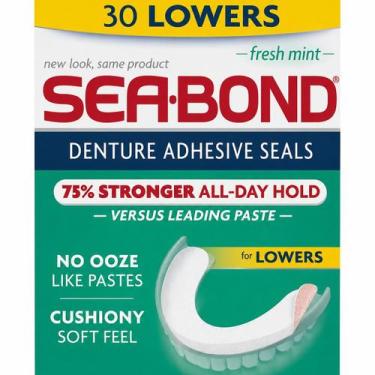 Imagem de Fixador Seabond Lowers 30 Fitas Inferior Fresh Mint Adesivo