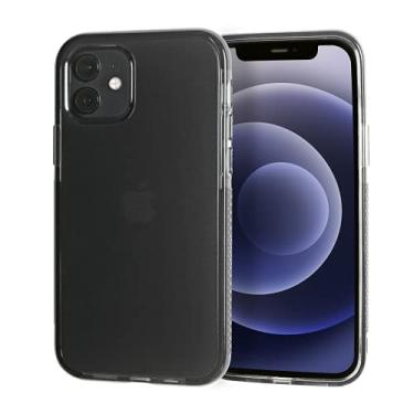 Imagem de BodyGuardz Ace Pro, capa resistente a impactos compatível com o iPhone 12/12 Pro (fumê/preto)