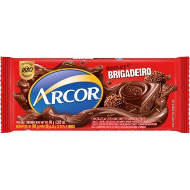 Imagem de Barra De Chocolate Brigadeiro Arcor. 80 Gramas - Arcor