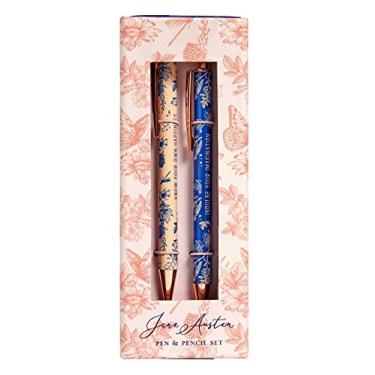 Imagem de Jane Austen: Floral Pencil and Pen Set
