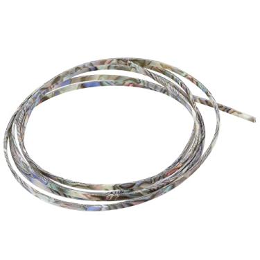 Imagem de Musiclily 1650x3x1.5mm Binding de Plástico Filete para Guitarra Violão, Abalone Shell