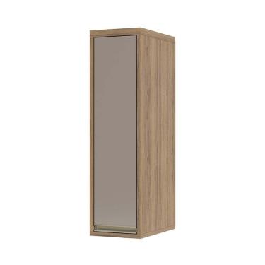 Imagem de Armário Aéreo 20 cm 1 Porta de abrir 1 Prateleira Mel Luciane Móveis