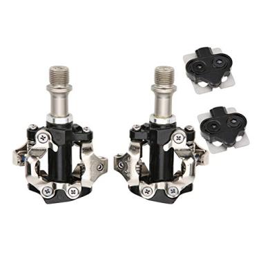 Imagem de LZKW Pedais de bicicleta, reposição de reparo de bicicleta com acessórios peças de adaptador de bicicleta pedais de bicicleta de liga de alumínio durável, para passeio de lazer