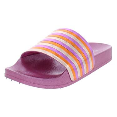 Imagem de Kenneth Cole REACTION Sandália feminina esportiva de piscina com detalhe de tubulação, Fúcsia, 6