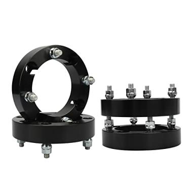 Imagem de IRONTEK Espaçadores de roda quadriciclo 4 x 156 mm de espessura com parafusos de 12 x 1,5 mm furo do cubo de 131 mm adequado para Polaris Sportsman 400 500 600 700 800 ATV UTV RZR