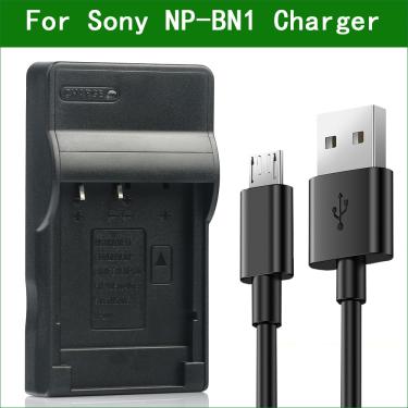 Imagem de Lanfulang NP-BN1 BN1 NPBN1 USB Carregador de Bateria para Sony DSC NP W710 W730 W800 W810 W830 WX100