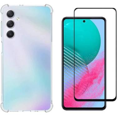 Imagem de Kit Capa Transparente + Película 3D de Vidro para Samsung Galaxy M54 -