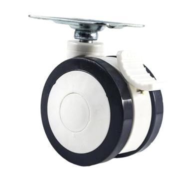Imagem de YsXoWiui Rodízios Giratórios com Rotação de 360 °, Rodízios Deslizantes Universais de 3 Polegadas, Rodízios Giratórios Silenciosos para Cadeiras de Escritório