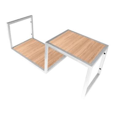 Imagem de Prateleira Nicho Em S Para Decoração de Sala Quarto Scott - Loja da Is