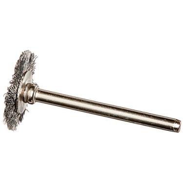 Imagem de Enkay 1890-1C Roda de arame de 1,9 cm, aço, haste de 6,3 mm (1/8 polegada), cardado