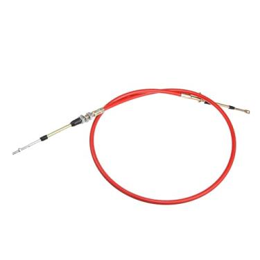 Imagem de Hihaha NO. 80605 Cabo de câmbio de engrenagem de transmissão automática para B&M Shifters Cabos de câmbio de corrida super dever 1,5 m com extremidade de ilhó/Conjunto de cabo de alavanca de controle