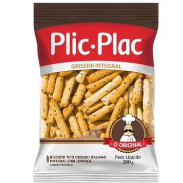 Imagem de Biscoito Plic Plac Grissini 200g - Escolha o Sabor - Plic-Plac, Integr