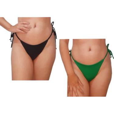 Imagem de Kit com 2 Calcinha de Biquíni fio dental - DE UMA MARIA PARA OUTRA, Pr