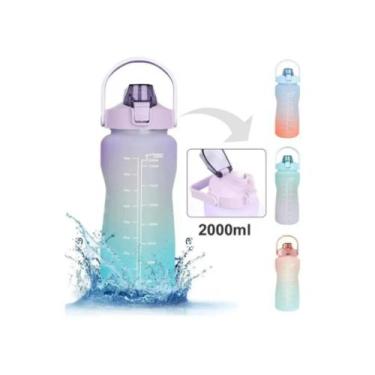 Imagem de Garrafa Água Portátil Esportiva e Fitness Variedades - Fam