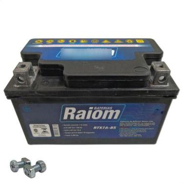 Imagem de Bateria Moto Haobao Hb 110-3  2008 A 2012 7ah 12v - ScapJá