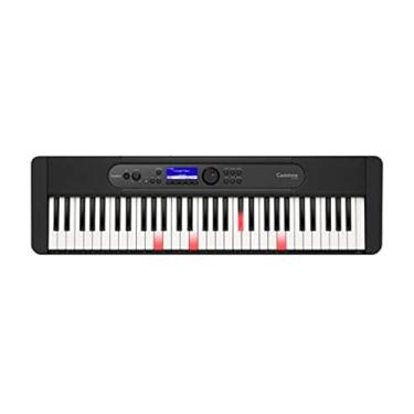 Imagem de Casio Casiotone LK-S450 – Teclado portátil sensível ao toque de 61 teclas com sistema de iluminação de teclas | 600 tons, 200 ritmos, lições intensivas, USB-MIDI, som surround, compatível com