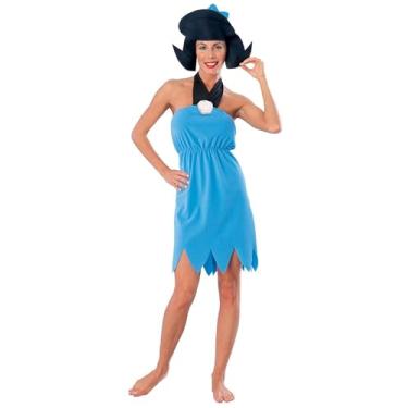 Imagem de Rubies Vestido de fantasia feminino da Betty Rubble de The Flintstone, Azul, Large