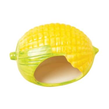 Imagem de Ｂｅｓｇａ Cama de hamster de hamster de hamster cerâmica, hamster multifuncional ao ar livre cabana para pequenos animais de estimação ratos de chipmunk furão