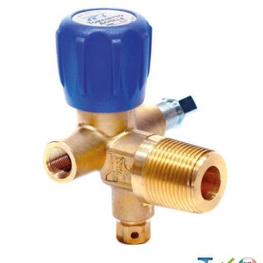 Imagem de Válvula De Cilindro Tomasetto Gnv Para Cilindro Com Pescoço SGV