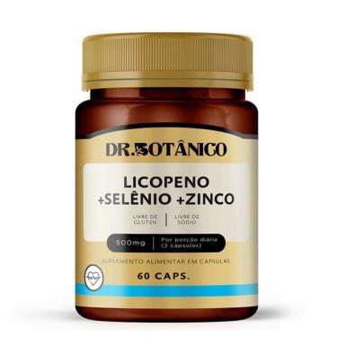 Imagem de Licopeno + Zinco + Selenio 500Mg 60 Capsulas Dr Botanico