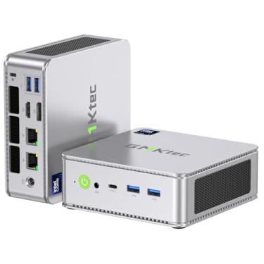 Imagem de GMKtec Mini Pc Nucbox K9, Intel Core Ultra 5 125H Mini Computadores (4,5 Ghz, 14C/18T) 32 Gb Dual Ddr5 5600 2 Tb Pcie 4 Ssd, Pc De Mesa Com Suporte Wi-Fi 6, Bluetooth 5.2, Tipo-C-Thunderbolt 4