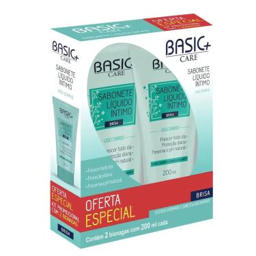 Imagem de Sabonete Intimo Brisa Basic + Care 200ml - 2 unidades